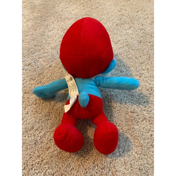 Vintage The Smurfs Papa Smurf Plush Toy By Nanco 11" Tall - Picture 4 of 7